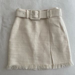 Aritzia Babaton Pristina Tweed Skirt Size 0